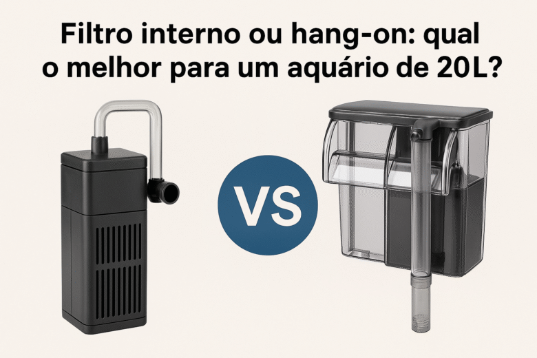 Filtro interno ou hang-on