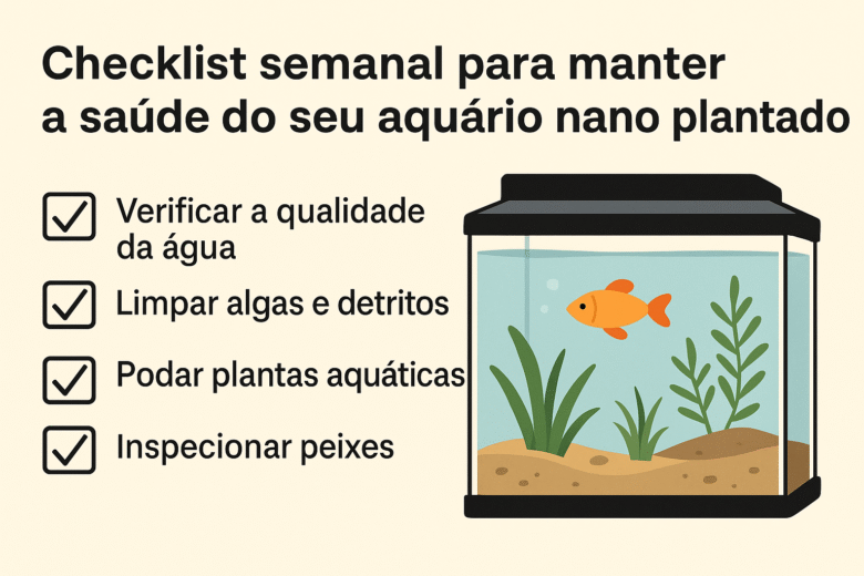 Manter a saúde do seu aquário