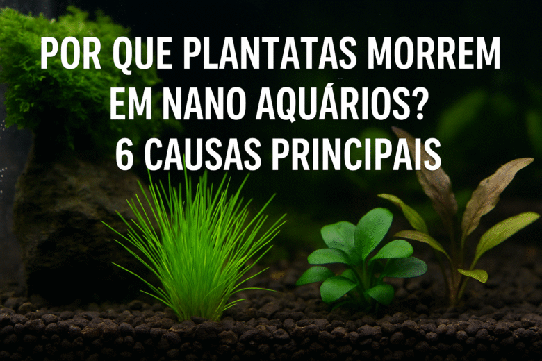 Plantas morrem em nano aquários