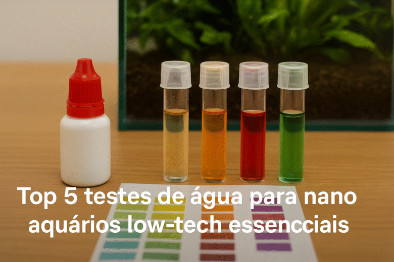Testes de água para nano aquários